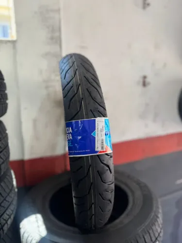 Pneu traseiro 100/90R18 vipal uso SEM câmara