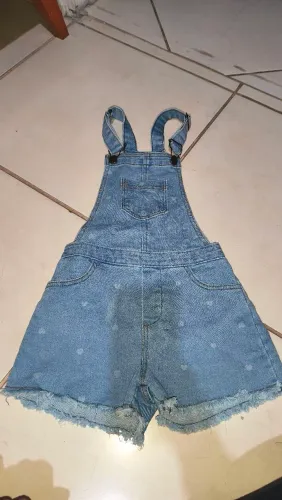 Jardineira jeans Brandili