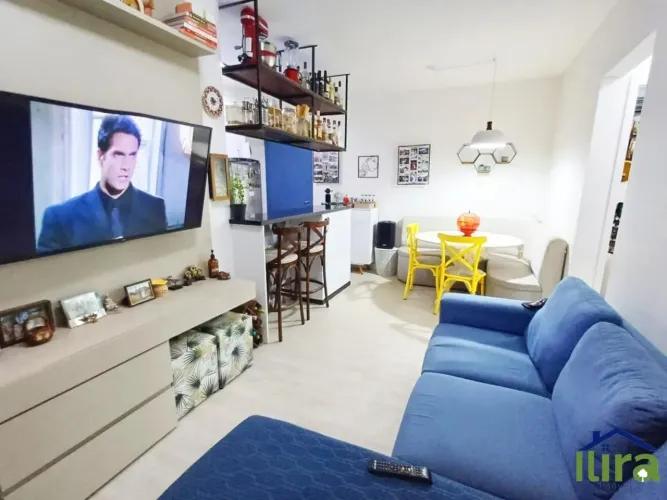 Apartamento 56 M² Com Varanda, Vista Verde Permanente e Condominio Completo  Inspire Flor
