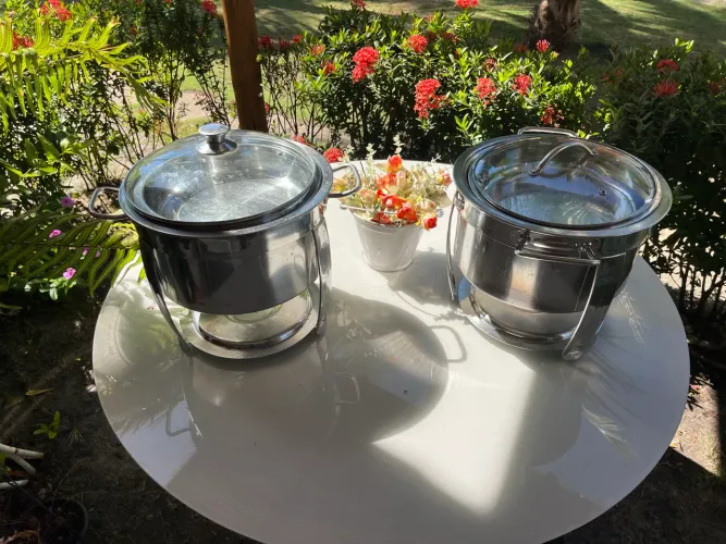 02 Panelas RICHAUD INOX da BRINOX