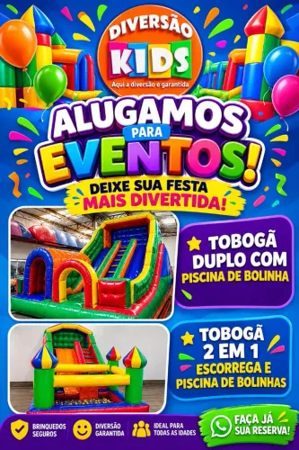 Alugamos Brinquedos Infláveis para eventos