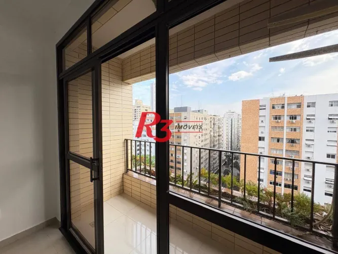 Apartamento com 3 dormitórios à venda, 169 m² por R$ 1.915.000,00 - Aparecida - Santos/SP