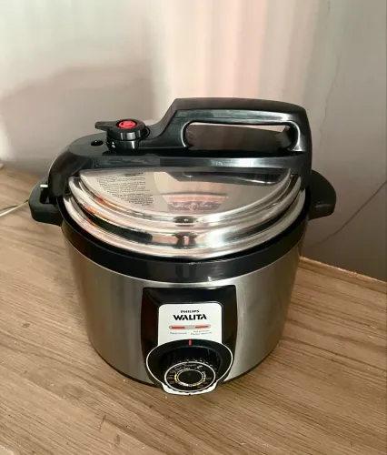 Panela de Pressão Elétrica Philips Walita Nova
