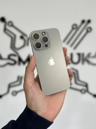 iPhone 15 Pro Natural Titanium - 128GB (NOTA + GARANTIA)