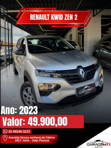 Renault Kwid Zen 1.0 Flex 12V 5P Mec. 2023