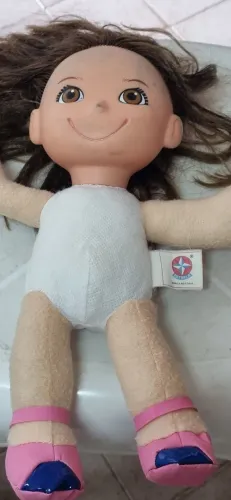 Boneca de pano estrela