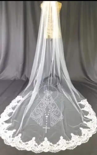 Véu de noiva nossa senhora 