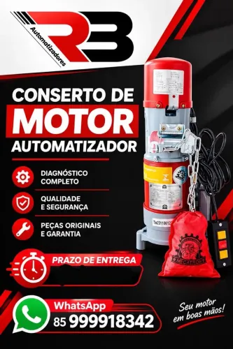 Concerto de motor de porta automática