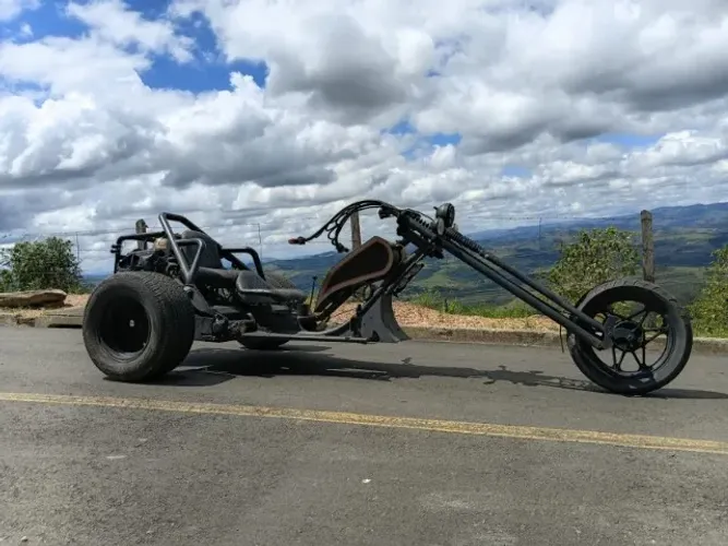 Trike / Triciclo Atman Falcon 01  Ciclística excelente, muito confortavél.