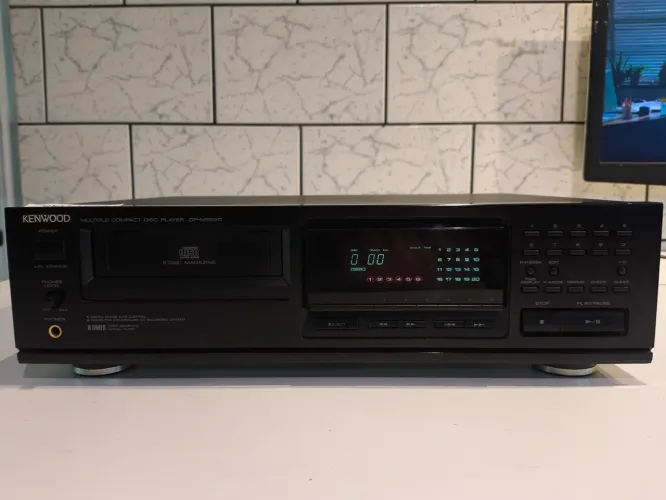 Cd player Kenwood DP-M5520 ligando - LEIA A DESCRIÇÃO DO ANÚNCIO