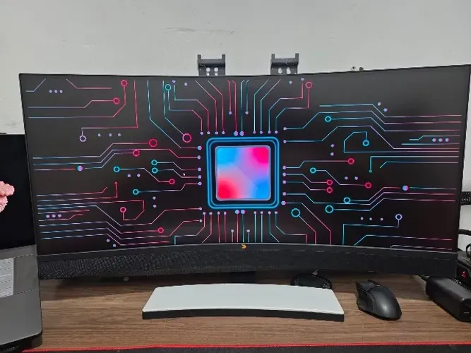 Monitor Gamer Kabum MG900 34" Curvo, Mini-led, 180 Hz, 1ms - NA GARANTIA 
