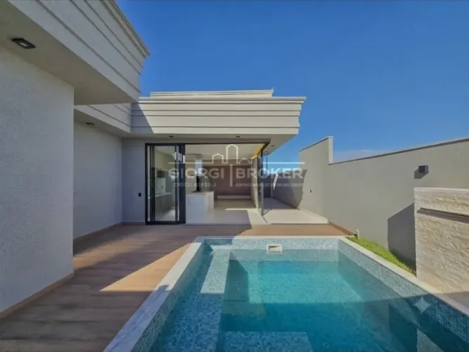 Casa de Luxo à Venda no Condomínio Quinta do Lago II - São José do Rio Preto-SP: 3 Quartos
