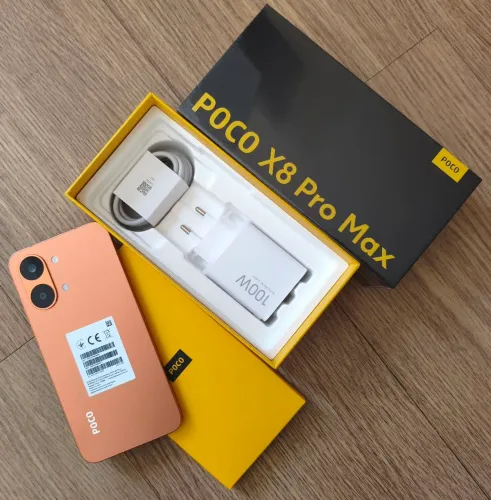 Smartphone Poco X8 Pro Max 5G Versão Global | 512GB + 12GB Ram | Novo / Na Caixa!2