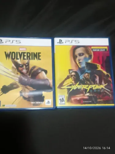 Vendo Marcela wolwerine e cyberpunk Phantom liberta ps5