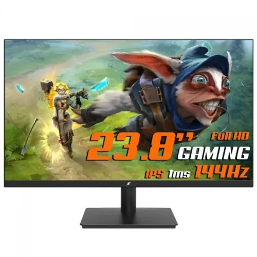 Monitor Gamer | Superframe Ace | Preto | 23.8" | Full HD | IPS | 144Hz | 1ms | HDMI/VGA