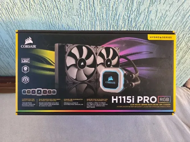Water Cooler Corsair Hydro Series H115i Pro RGB Radiador de 280mm