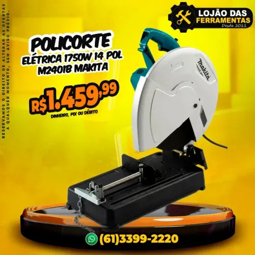 Policorte 1750w Serra rapida 14 Pol M2401B Makita