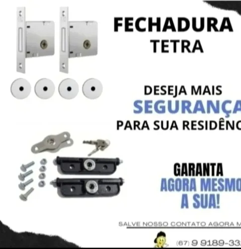 Fechadura tetra 