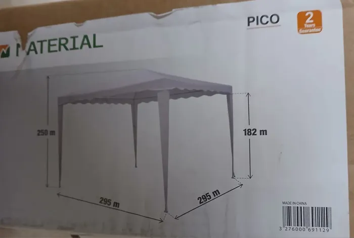 Tenda Zera, sem detalhes, usada apenas 2 vezes.