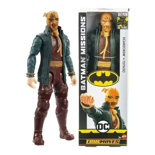 Boneco Espantalho Scarecrow Batman Missions Dc Mattel Original Lacrado de Fábrica 