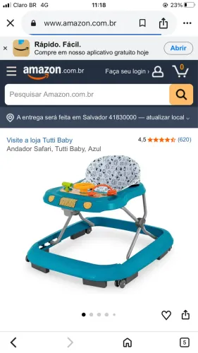 Vendo andadeira 
