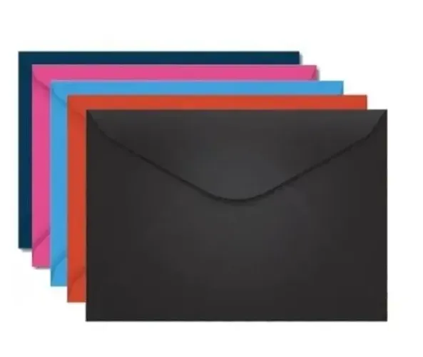 Envelope Convite 11x16 carta 114x162 colorido preto vermelho rosa azul