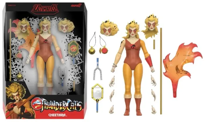 Thundercats Super 7 Ultimates Cheetara Lacrado Com a Caixa Parda Original