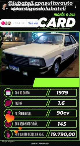 Ford Corcel II L 1979