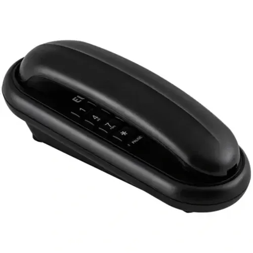 Telefone e Interfone Elgin TCF-1000 Com Fio Preto