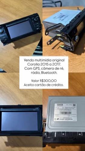 Multimídia Corola SDN 2015 a 2017