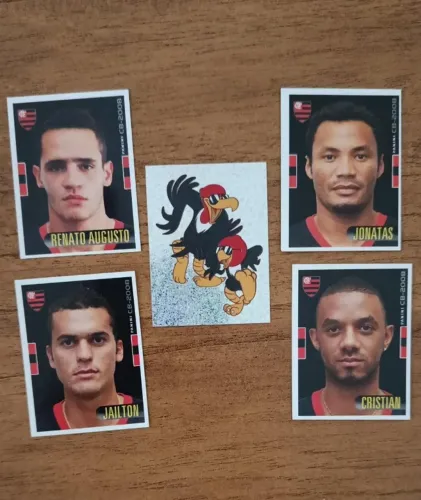 Figurinhas Flamengo 2008 Brasileirão
