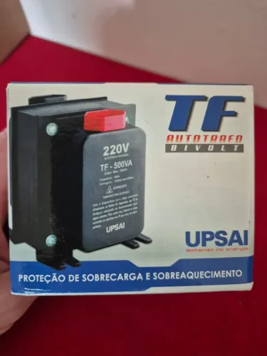 Auto Transformador Upsai 300VA 110V/127V Bivolt NOVO
