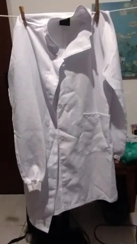 Jaleco branco seminovo