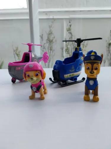 Helicoptero Chase e Sky Patrulha Canina