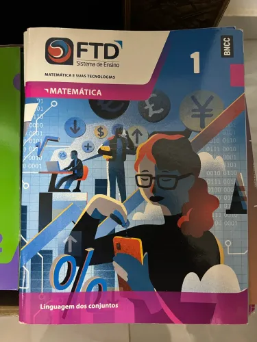 Kit livros 1 ano ensino médio FTD