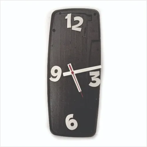 Relógio Artesanal de Teclado Reciclado - Design Único e Consciente