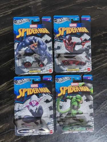 Hot wheels spider-man Silver séries