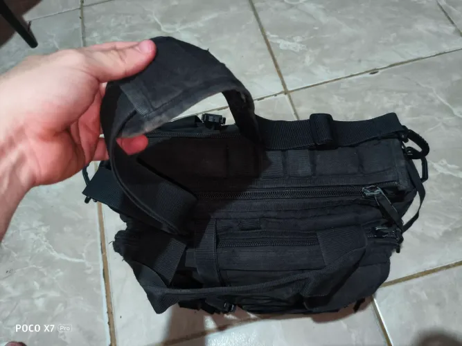Mochila social masculina.