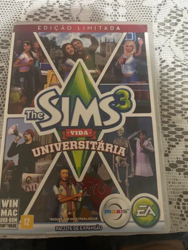 Dvd pc, EDIÇÃO LIMITADA, the sims 3 vida universitária