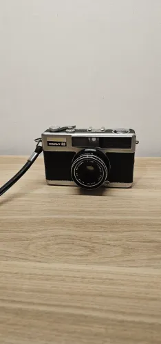 Câmera Analógica 35mm Fujica Compact 35 Lente Fujinon f/2.8 (No Estado / Não Testada)