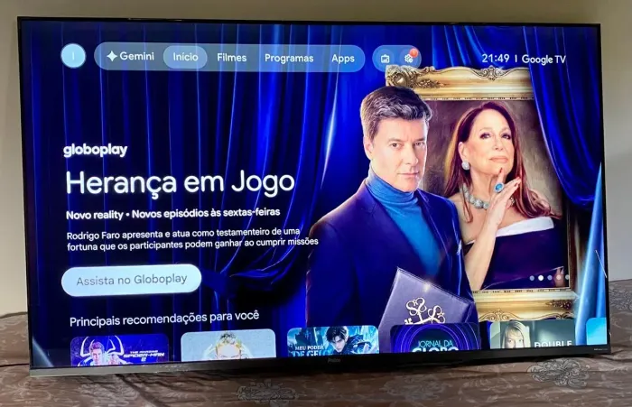 Tv 58 polegadas PHILCO ANDROID 