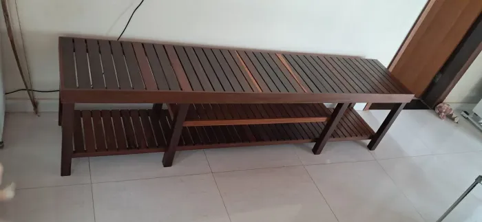 Rack de madeira 
