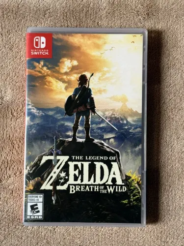 Zelda Breath of the Wild Nintendo Switch 1 - PERFEITO ESTADO NOVINHO