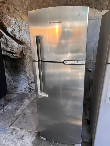 Geladeira Brastemp Frost Free Inox