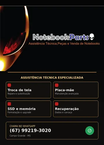 Assistência técnica notebooks