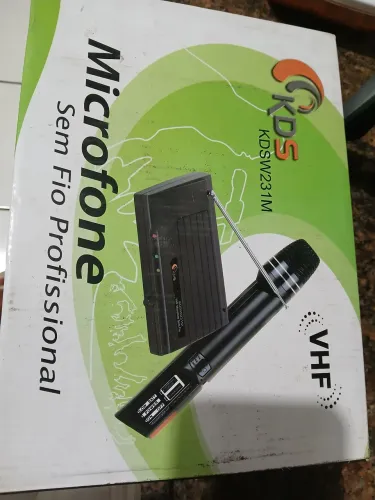Microfone profissional sem fios