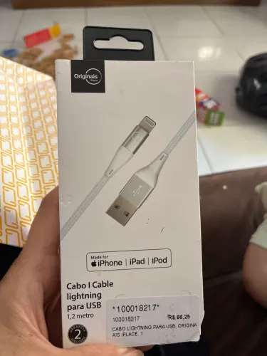 Carregador iPhone