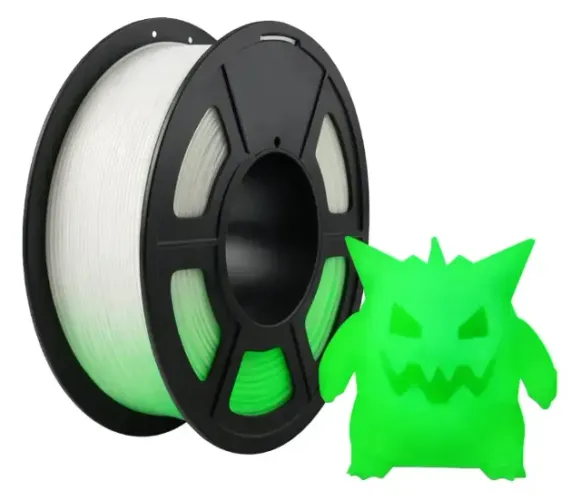Filamento PLA Masterprint Fosforescente Verde 1kg 1,75mm