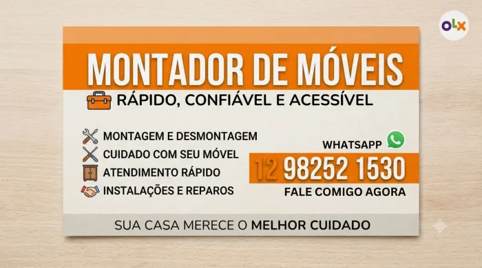 Montador de Móveis em São José dos Campos - Rápido e Profissional!