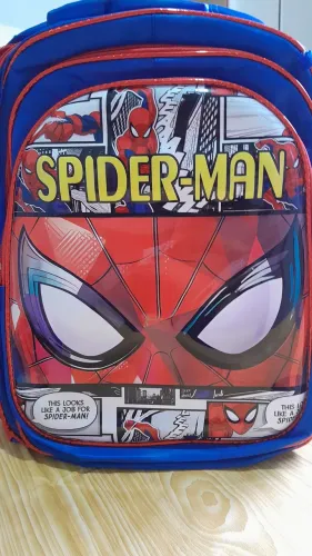 Mochila homem aranha 3D. 